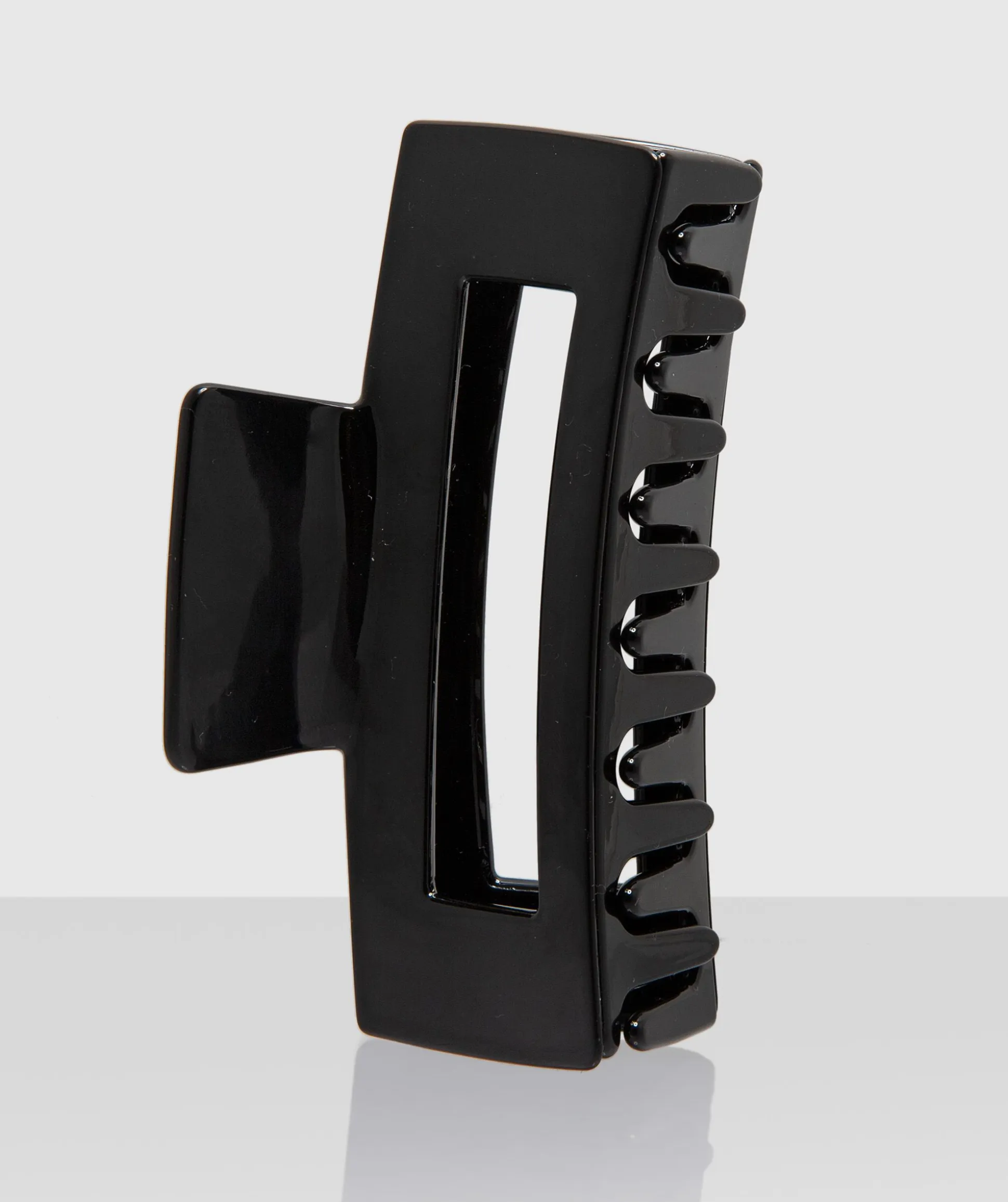 Acrylic Hair Clip - Black