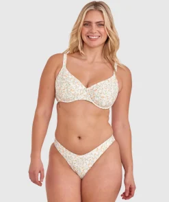 Alexandra Brazilian Bikini Bottom - Print Floral
