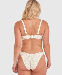 Alexandra Brazilian Bikini Bottom - Print Floral