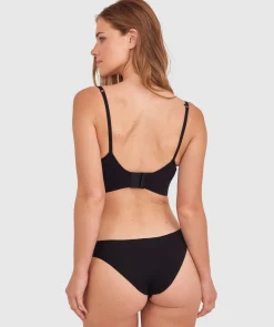 Alyssia Push Up Wirefree - Black/Print