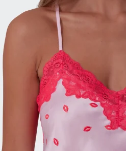 Angelica Kisses Cami - Print/Pink