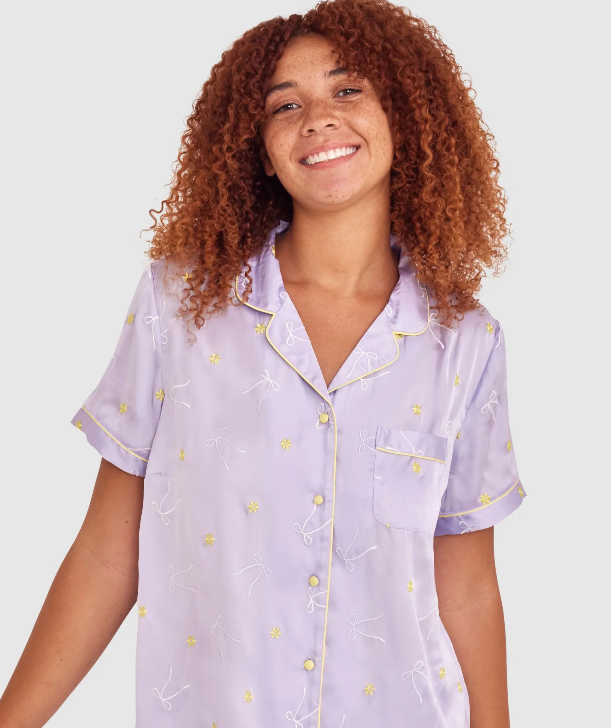 Annie Short Sleeve - Light Purple
