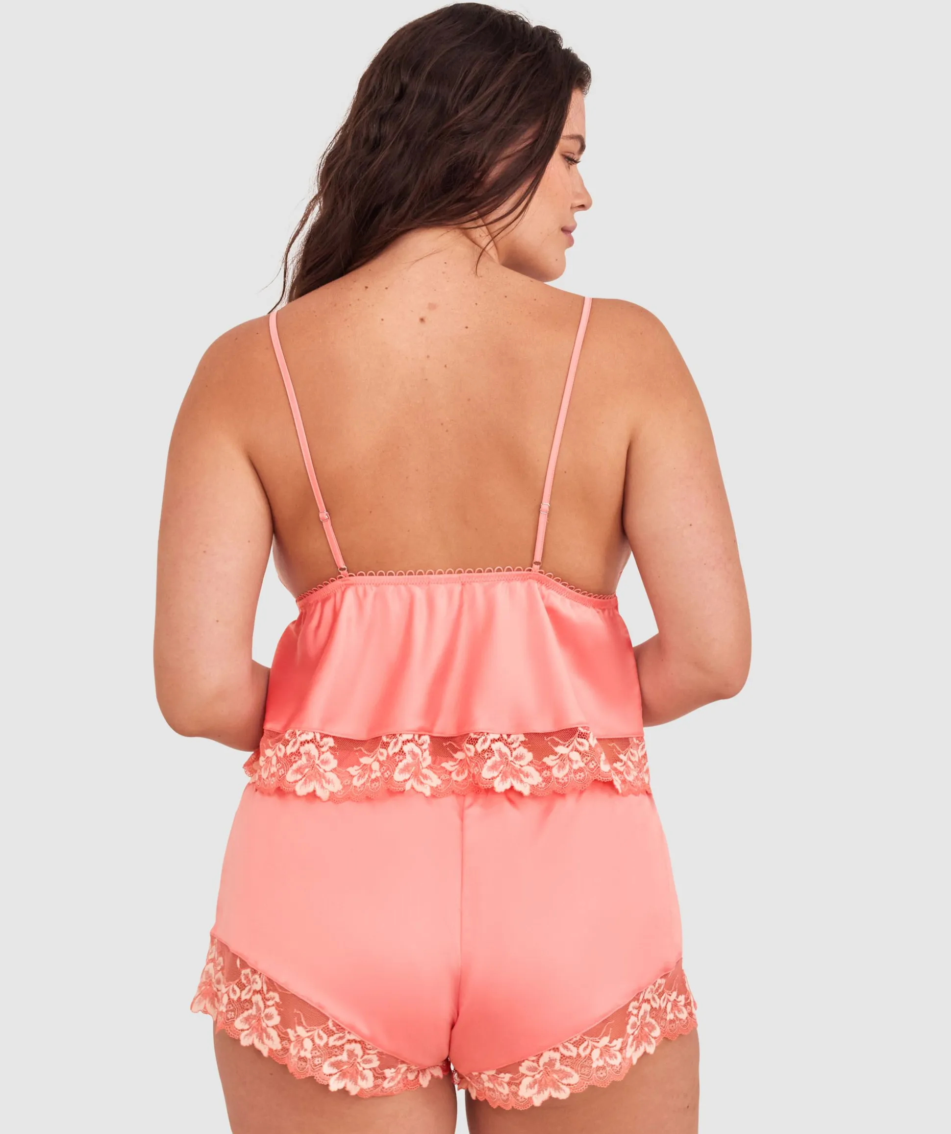 Arla Cami - Dark Coral