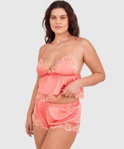 Arla Short - Dark Coral