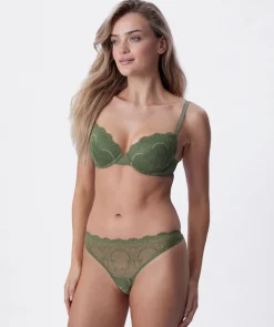 Arya Lightly Lined Bra - Khaki