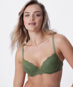 Arya Push Up Bra - Khaki