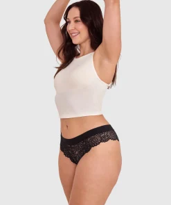 Audrey Brazilian Knicker - Black