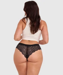 Audrey Brazilian Knicker - Black