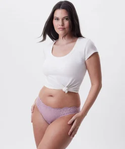 Audrey Brazilian Knicker-Light Purple