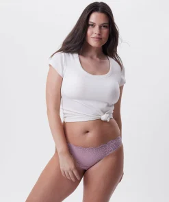 Audrey Brazilian Knicker-Light Purple