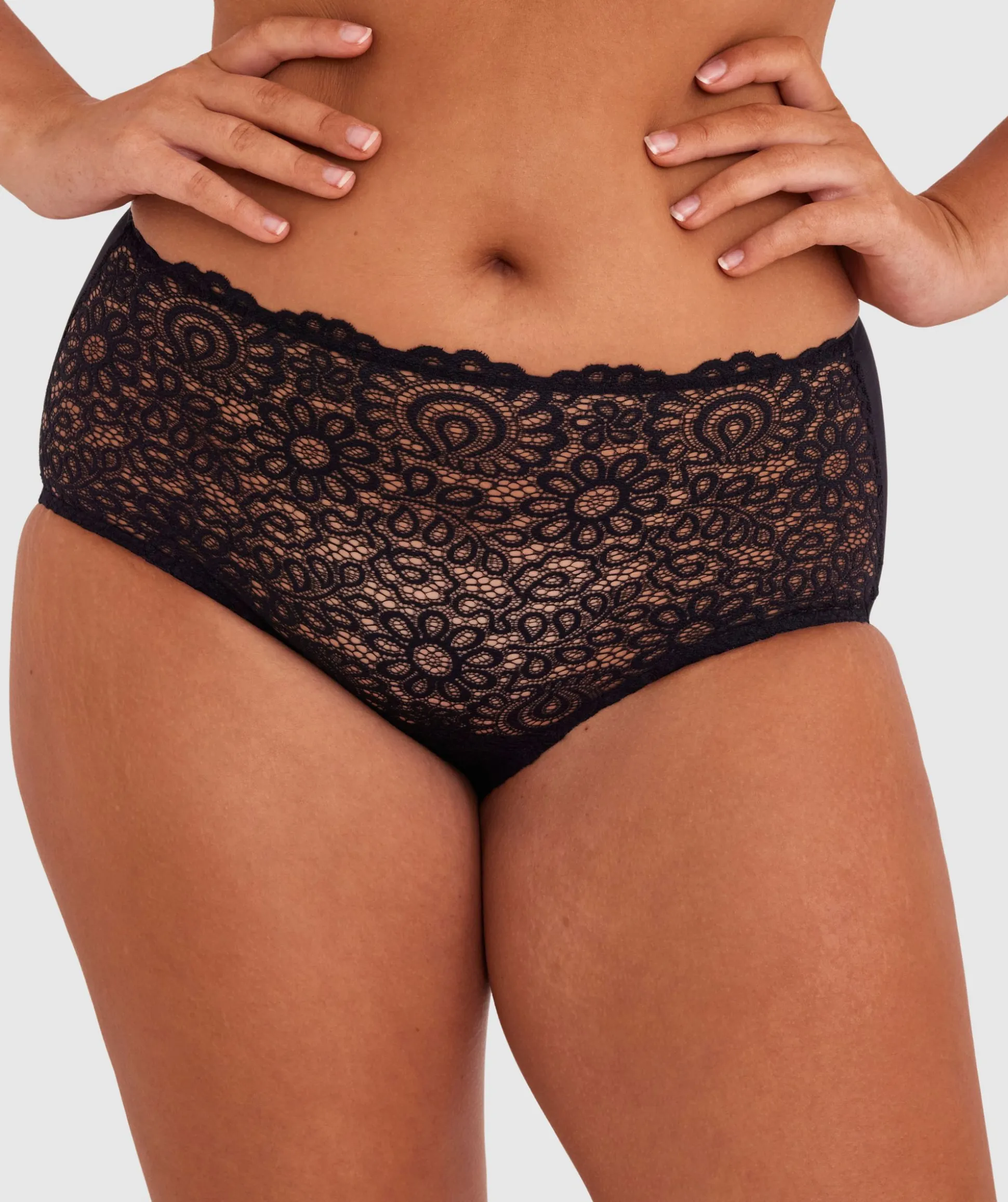 Audrey Full Brief - Black