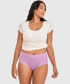 Audrey Full Brief - Light Purple