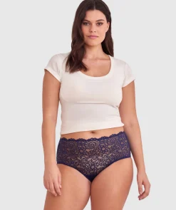 Audrey Full Brief - Navy