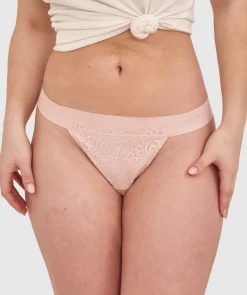 Audrey G String-Blush Pink