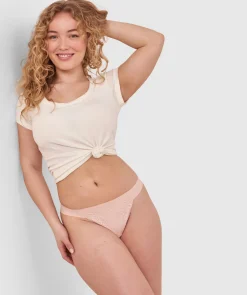 Audrey G String-Blush Pink