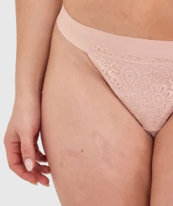 Audrey G String-Blush Pink