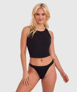 Audrey V String - Black