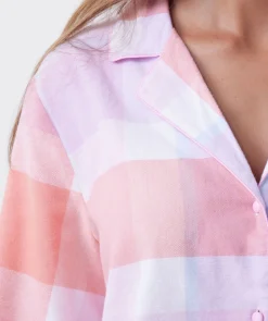 Azlin Long Sleeve Shirt - Print Check