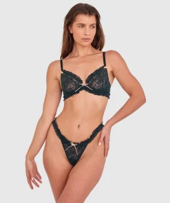 Beatrix Bra- Dark Green