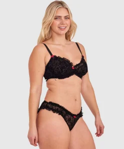 Beatrix Underwire Bra - Black