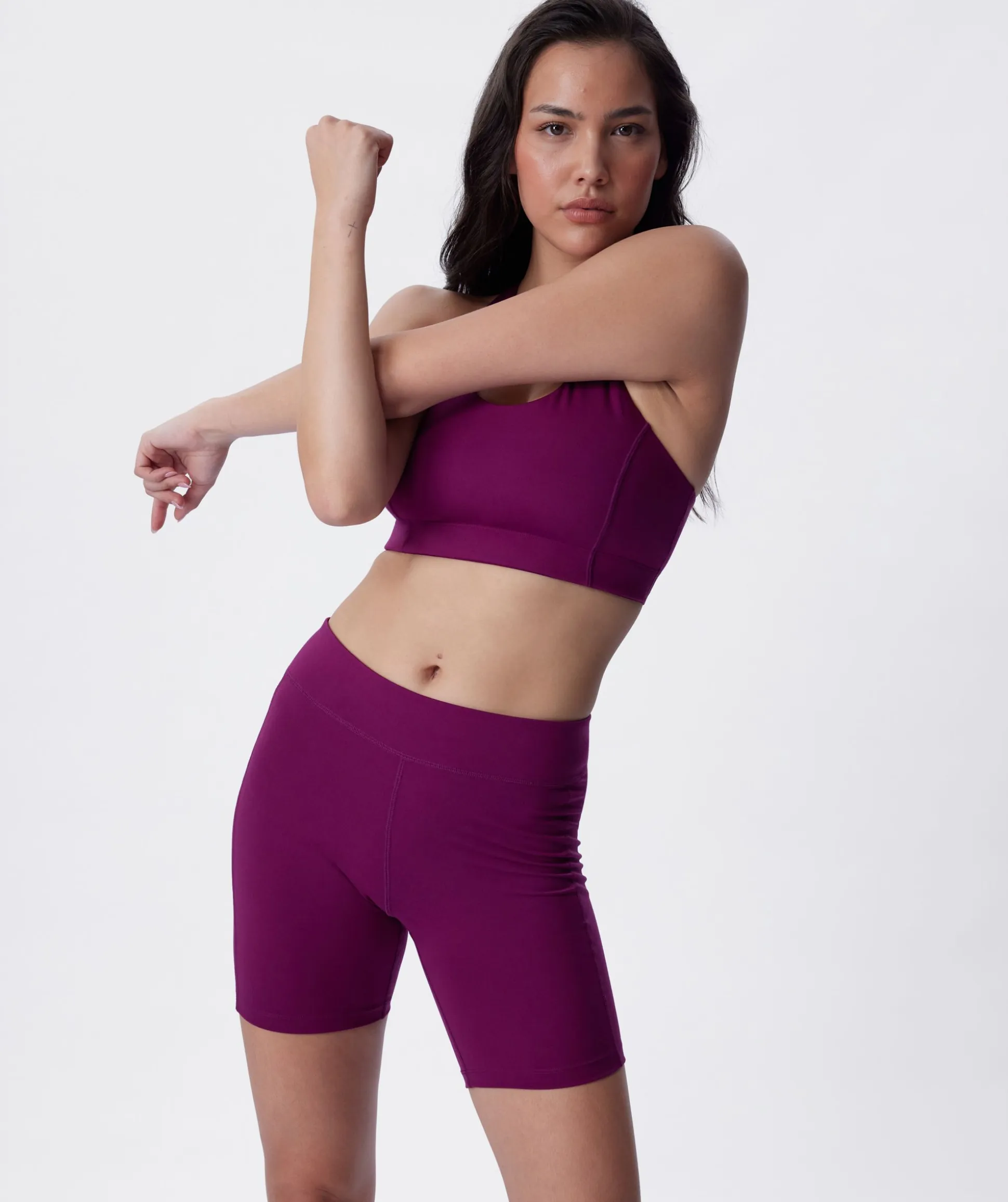 Berlei Movement Wirefree Crop - Berry