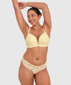 Bethany Brazilian Knicker-Light Yellow