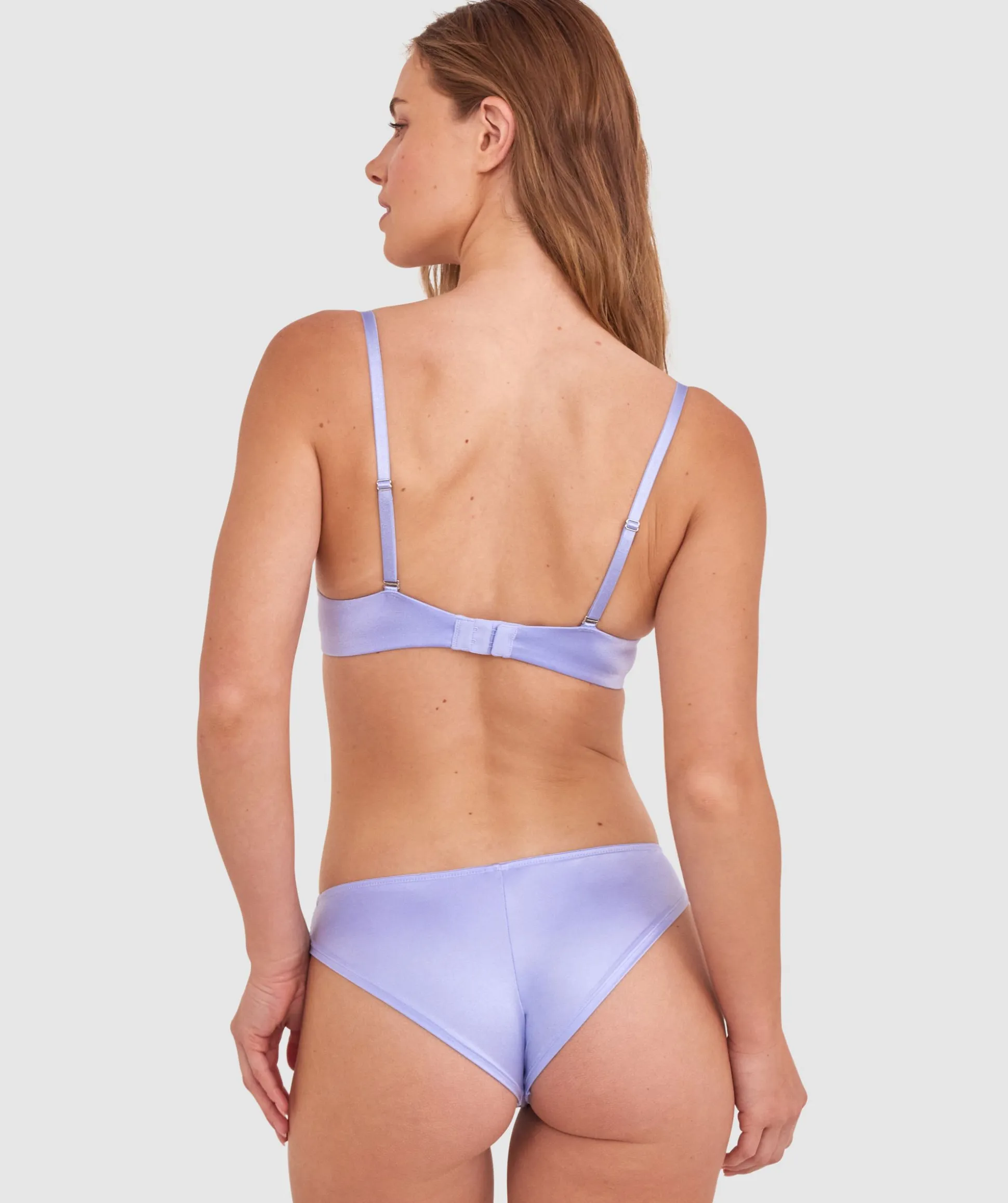 Bethany Essentials Contour Plunge Bra - Pale Blue