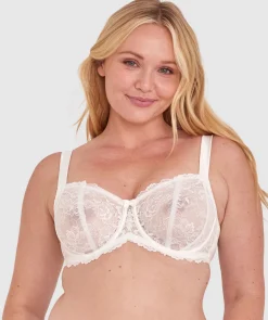 Bethany Essentials Full Coverage Underwire Bra - Ivory
