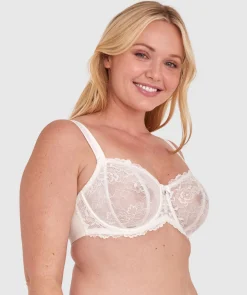Bethany Essentials Full Coverage Underwire Bra - Ivory
