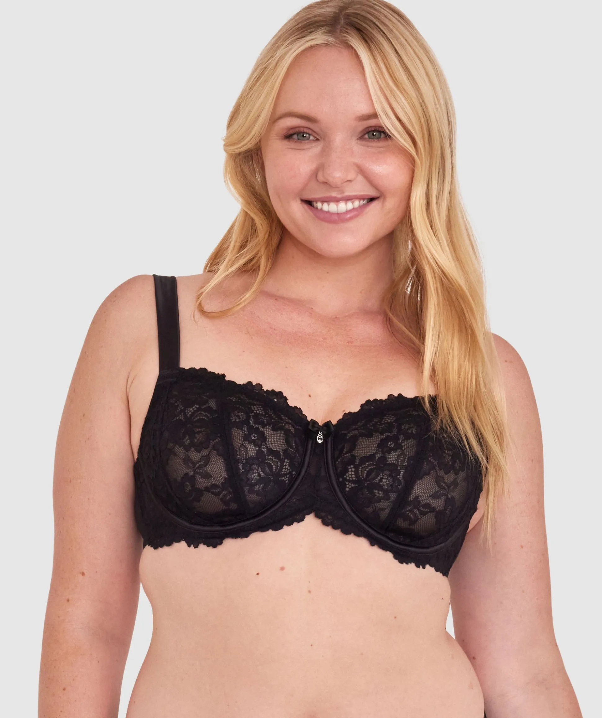 Bethany Essentials Full Coverage Underwire Bra - Black