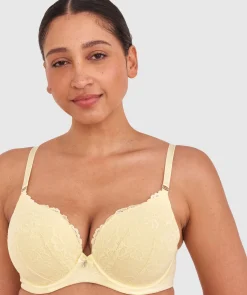 Bethany Essentials Full Cup Bra-Yellow