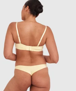 Bethany Essentials Full Cup Bra-Yellow