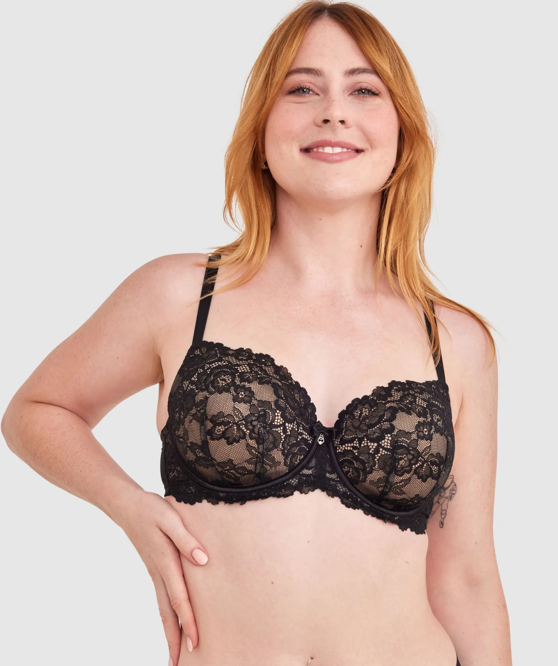 Bethany Essentials Full Cup Bra - Black