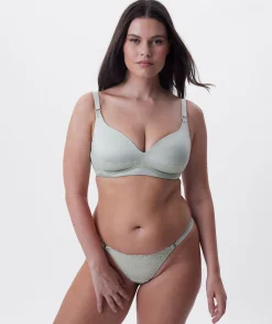 Bethany Essentials Maternity Full Cup Wirefree - Light Green