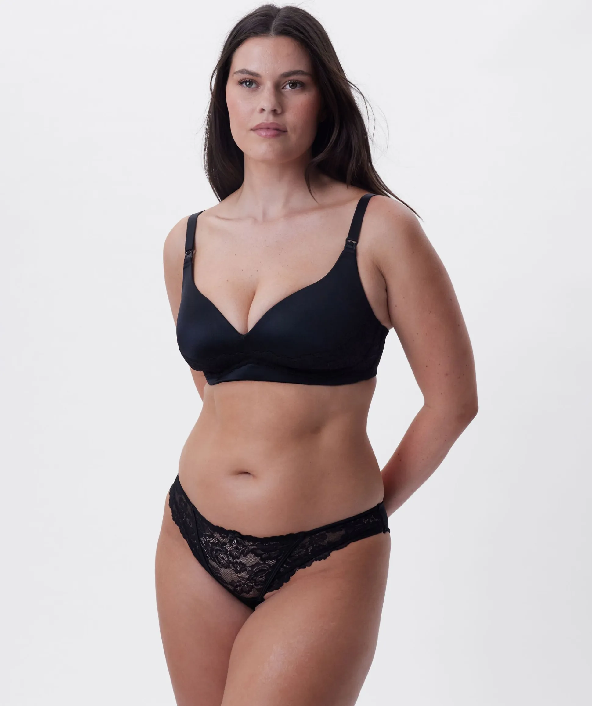 Bethany Essentials Maternity Full Cup Wirefree - Black