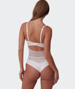 Bethany Essentials Push Up Bodysuit - Ivory
