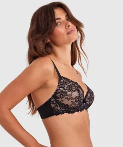 Bethany Essentials Push Up Bra - Black
