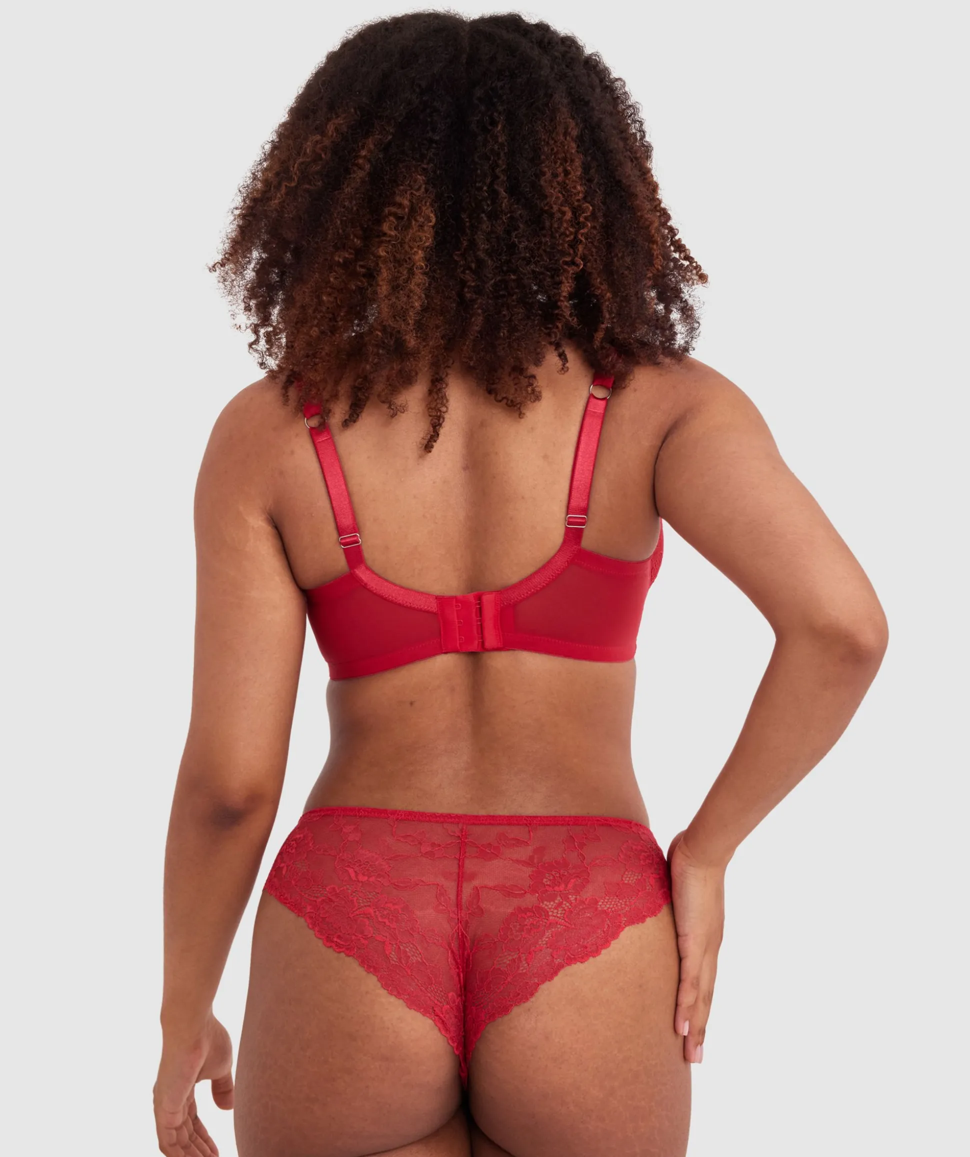 Bethany Full Cup Underwire Bra - Red
