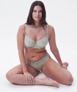 Bethany Full Cup Underwire Bra - Light Green