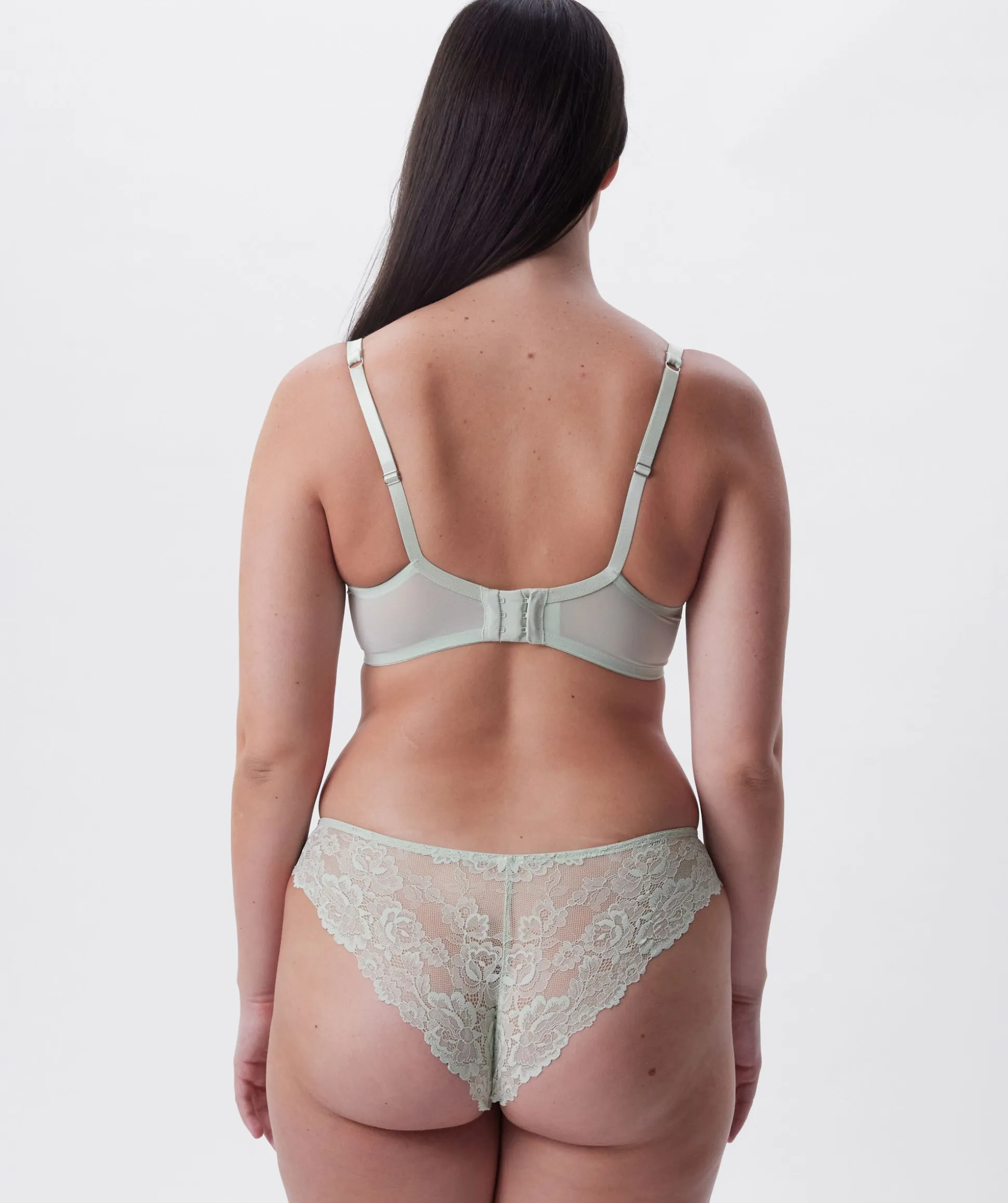Bethany Full Cup Underwire Bra - Light Green