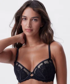 Bethany Push Up Bra - Black