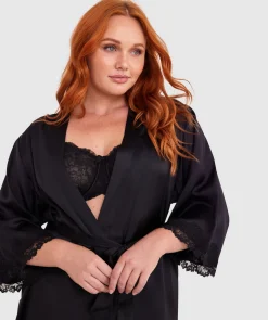 Bethany Short Wrap - Black