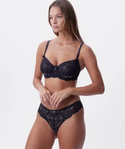 Bethany Underwire Bra - Black