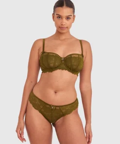 Bethany Underwire Bra - Khaki