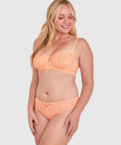 Bethany Unlined Bra - Light Coral