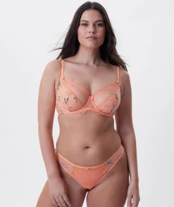 Bianca Unlined Bra - Light Orange