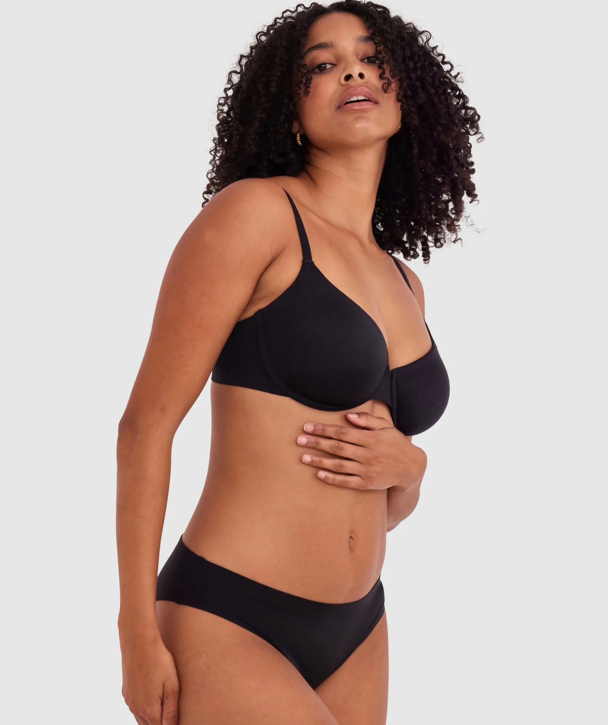 Body Bliss Brazilian Knicker - Black