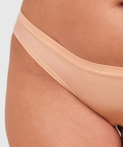 Body Bliss Brazilian Knicker - Light Coral