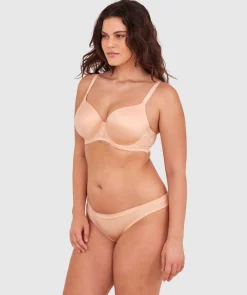 Body Bliss Brazilian Knicker - Light Coral