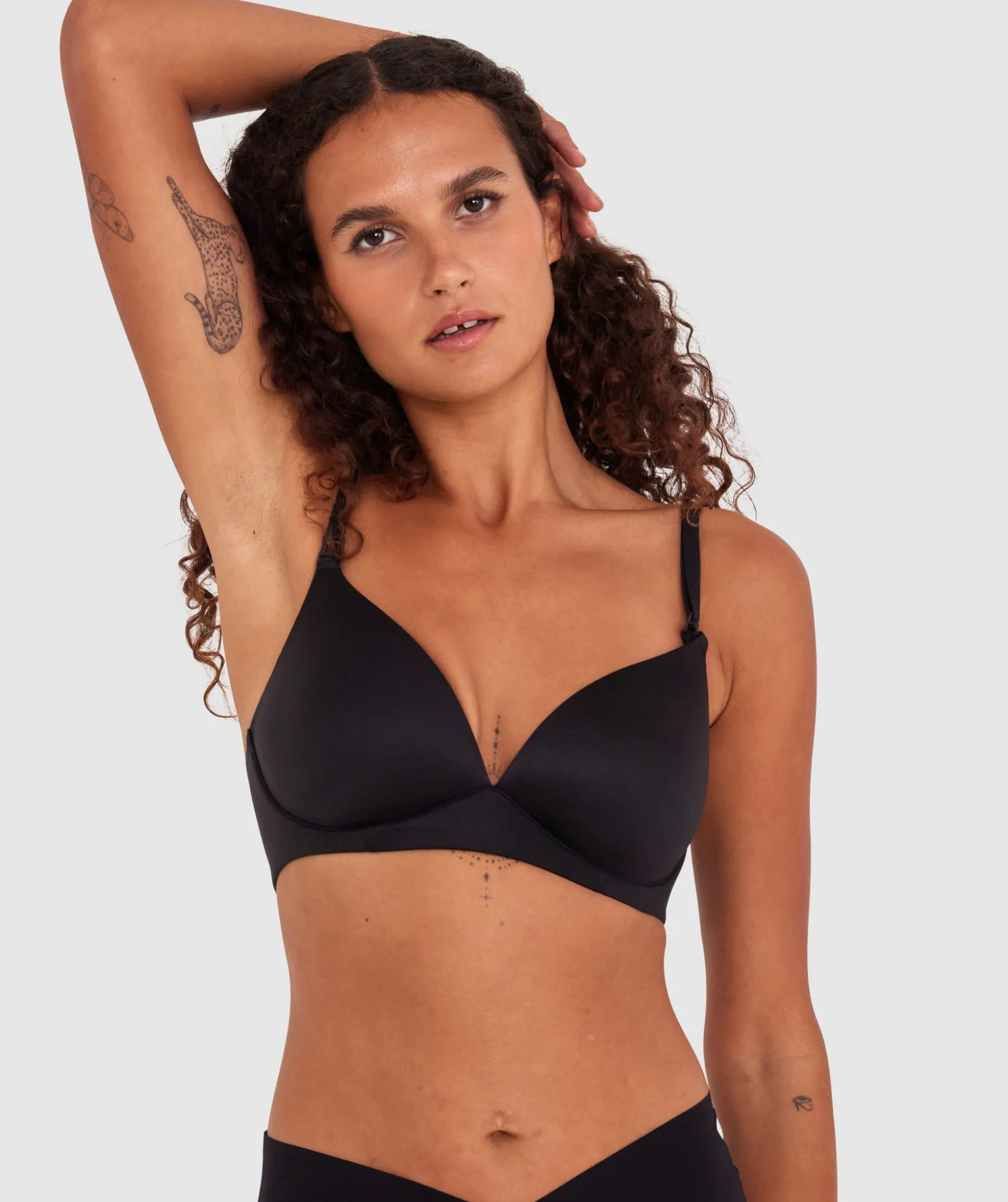 Body Bliss Contour Maternity Wirefree Bra - Black